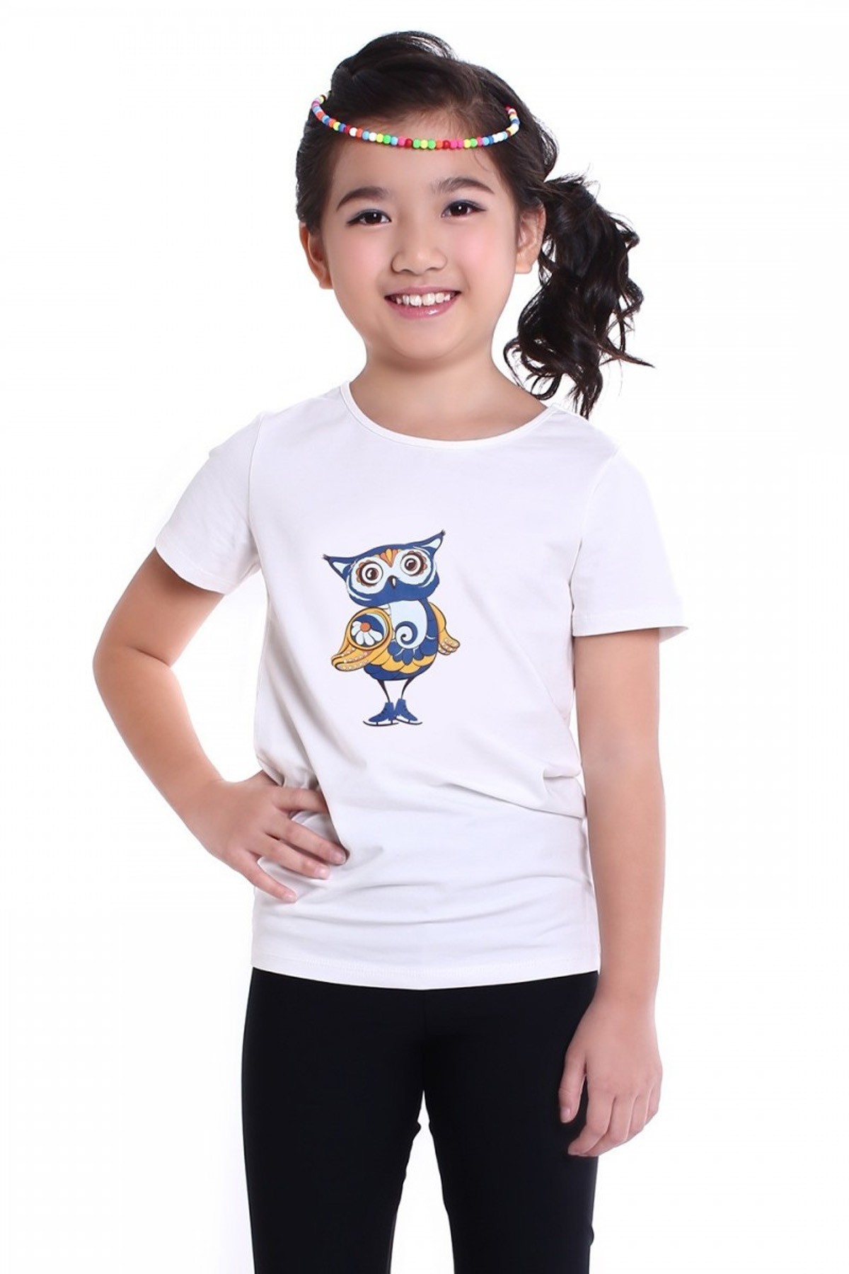 Classic XAMAS Skating Owl T-Shirt - White