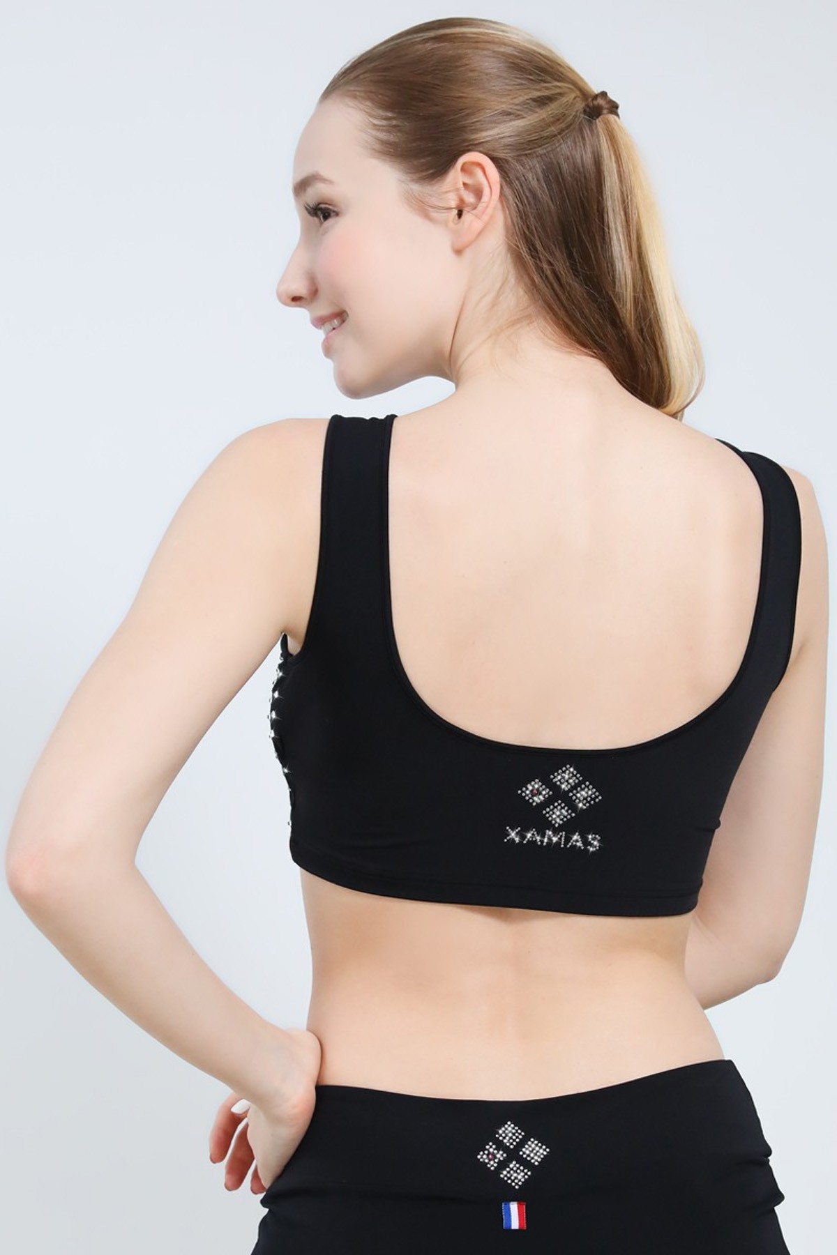 Premium Pro Daytona Crystal Crop Top