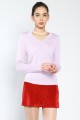 Knitted V-neck Top