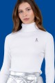 XAMAS Mont Merino Wool Long-sleeved Turtle-neck Top