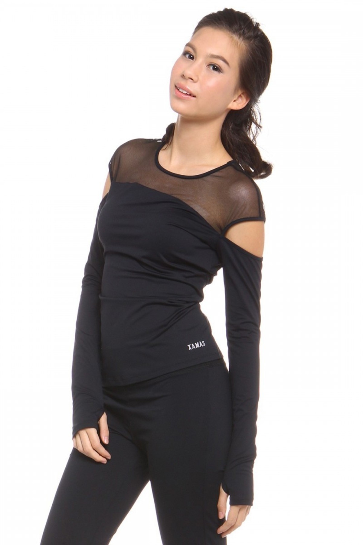 Premium Pro XAMAS High Performance Activewear Top - Black