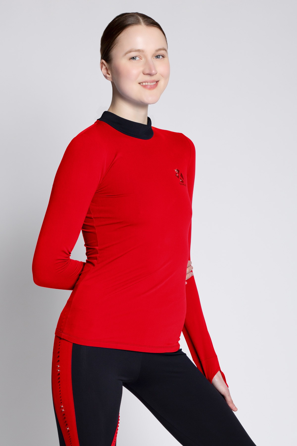 XAMAS PREMIUM STAGE Bolt Long Sleeve Training Top - FlowCut Thumbhole