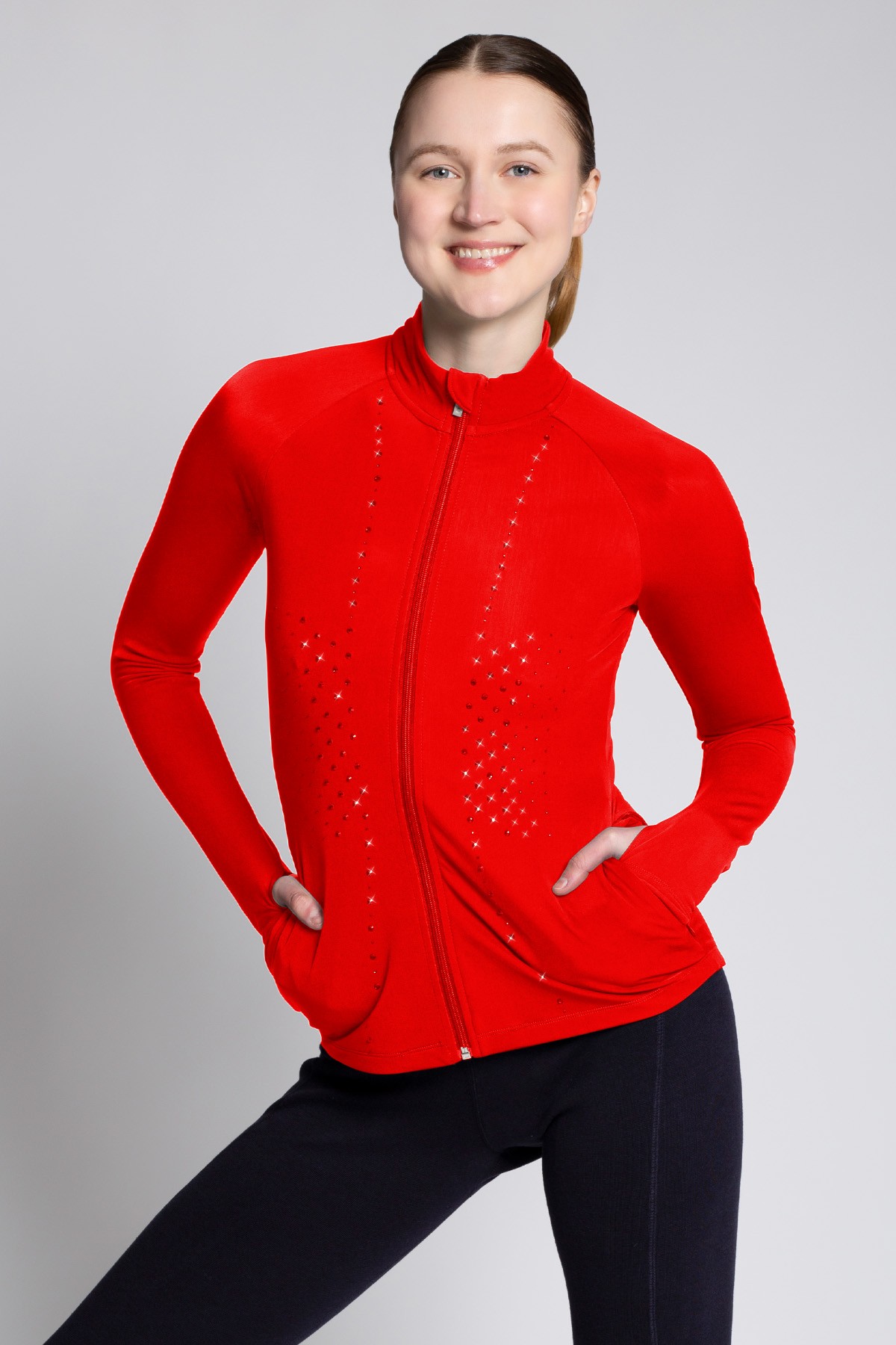 XAMAS PREMIUM STAGE Joyce Skater Jacket - Sustainable - Thumbhole