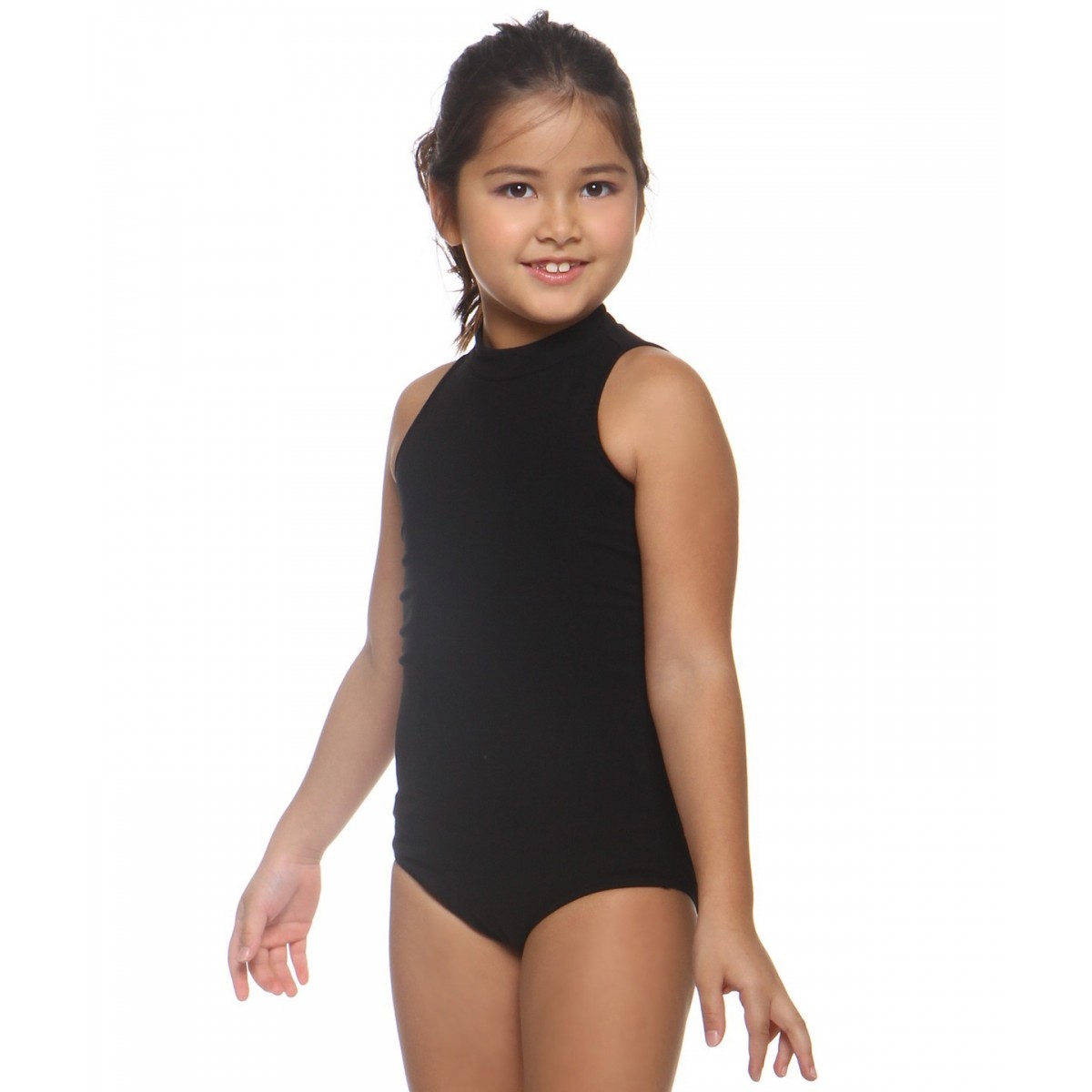 Teardrop-back halter-neck fancy dance leotard - XAMAS