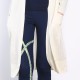 Classic Ladies Knitted Long-sleeve Long Cardigan