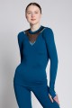 XAMAS STAGE Ophelia Royal Brushed Training Top - Thumbhole