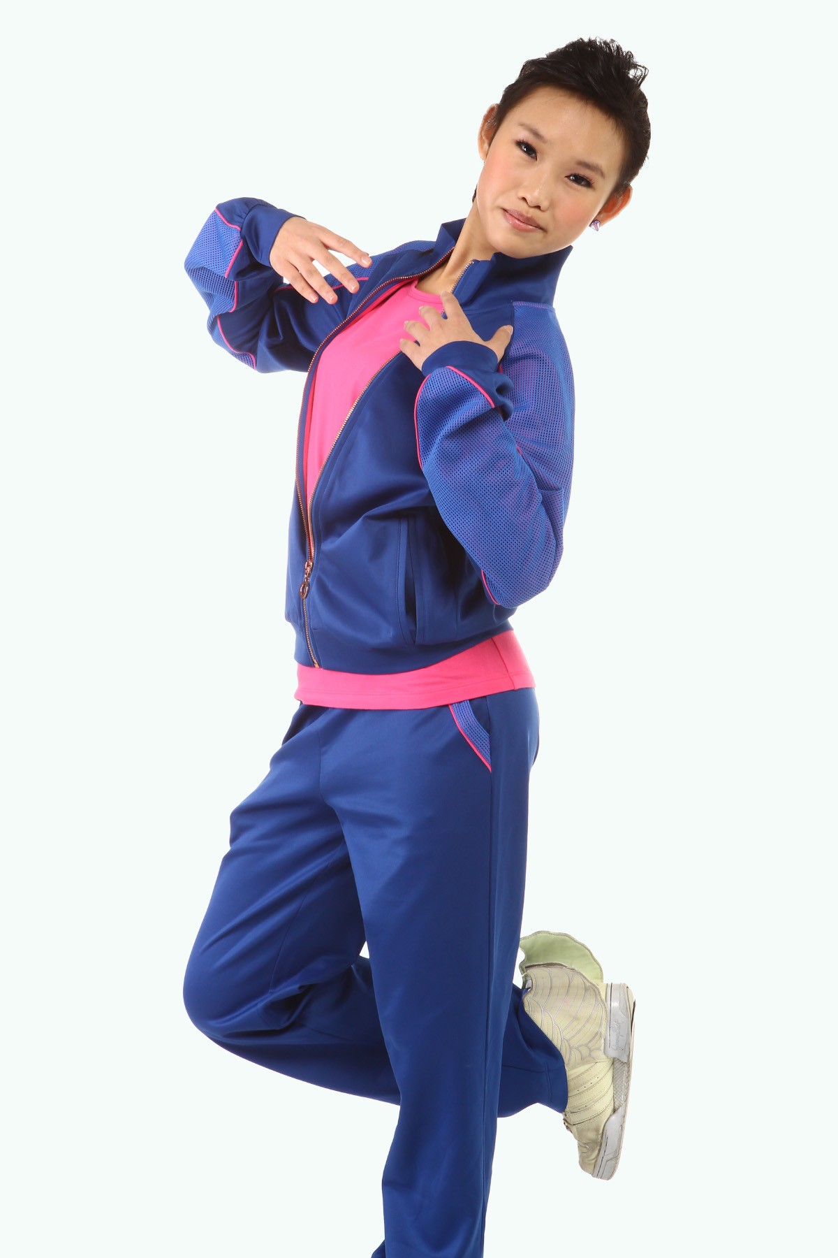 青春时尚 XAMAS 滑冰教练长裤 - 蓝色