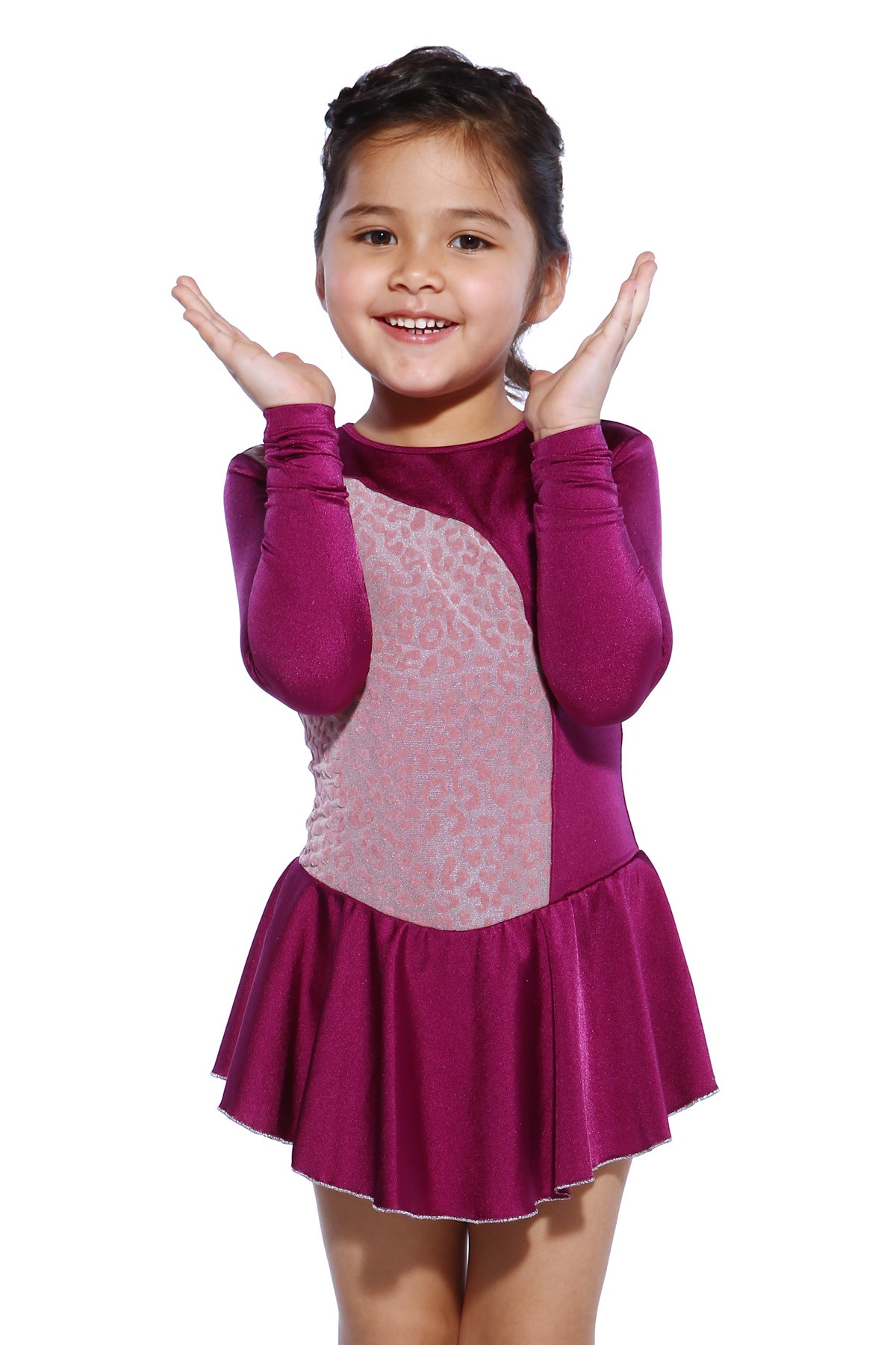 Trendy Pro Jovie Figure Skating Dress - Purple